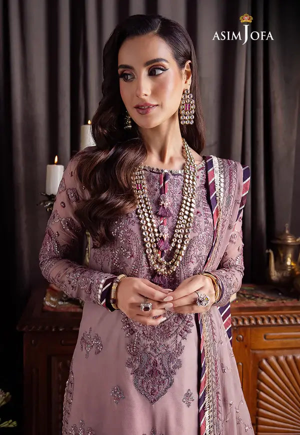 Asim Jofa | Bekhudi Luxury Chiffon 23 | AJBK-04 - by - Libasekhas UK - Registered Vendor of : Asim Jofa - 100% Original Designer Dresss