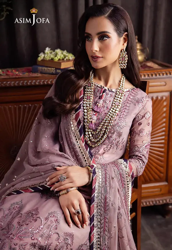 Asim Jofa | Bekhudi Luxury Chiffon 23 | AJBK-04 - by - Libasekhas UK - Registered Vendor of : Asim Jofa - 100% Original Designer Dresss