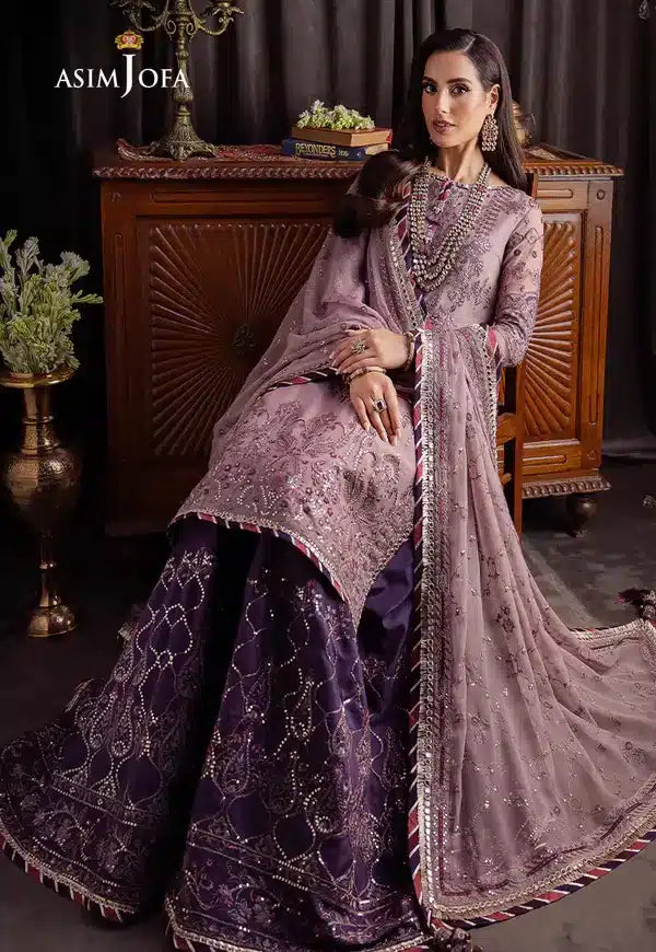 Asim Jofa | Bekhudi Luxury Chiffon 23 | AJBK-04 - by - Libasekhas UK - Registered Vendor of : Asim Jofa - 100% Original Designer Dresss