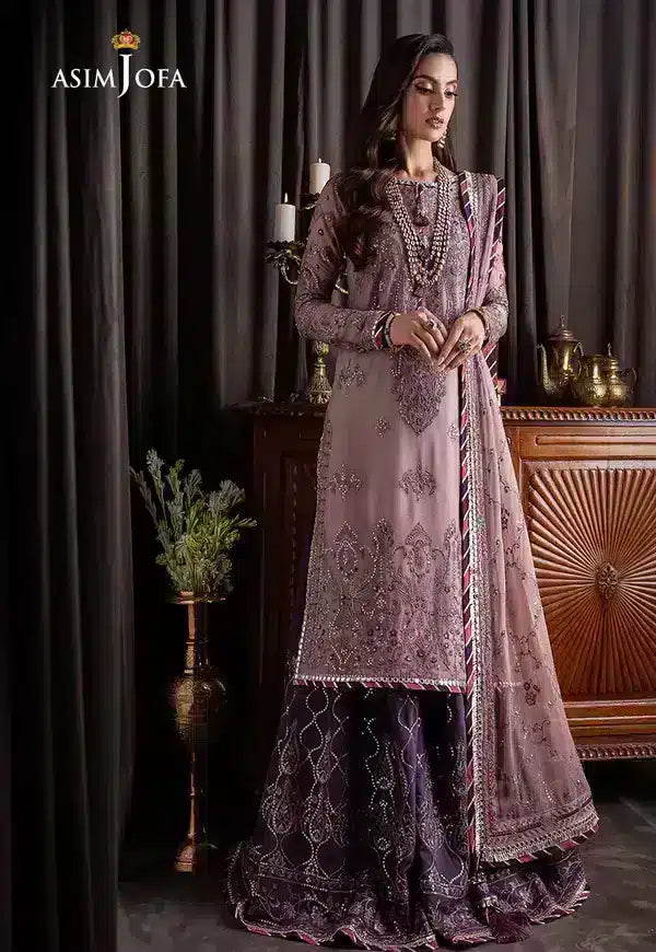 Asim Jofa | Bekhudi Luxury Chiffon 23 | AJBK-04 - by - Libasekhas UK - Registered Vendor of : Asim Jofa - 100% Original Designer Dresss