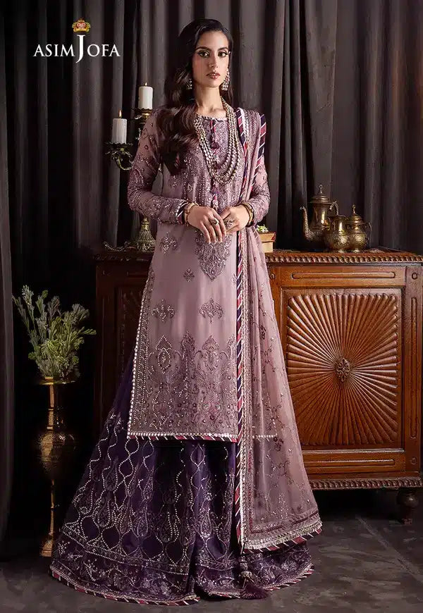 Asim Jofa | Bekhudi Luxury Chiffon 23 | AJBK-04 - by - Libasekhas UK - Registered Vendor of : Asim Jofa - 100% Original Designer Dresss
