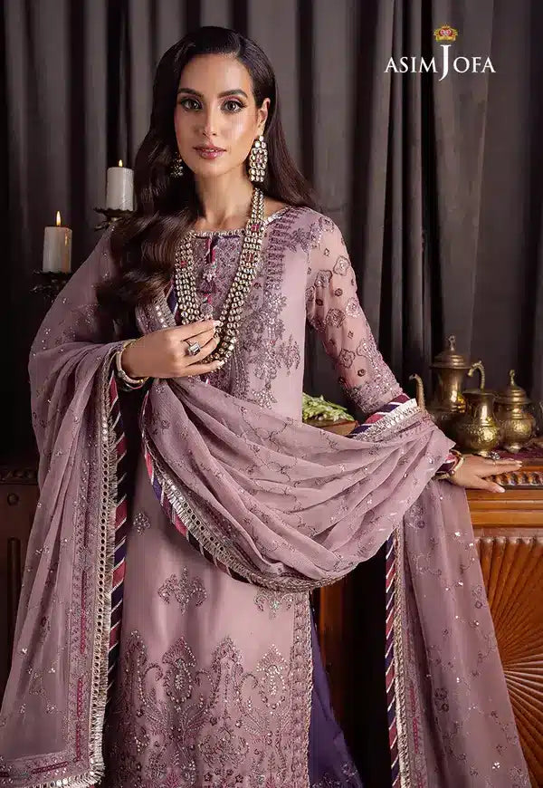 Asim Jofa | Bekhudi Luxury Chiffon 23 | AJBK-04 - by - Libasekhas UK - Registered Vendor of : Asim Jofa - 100% Original Designer Dresss
