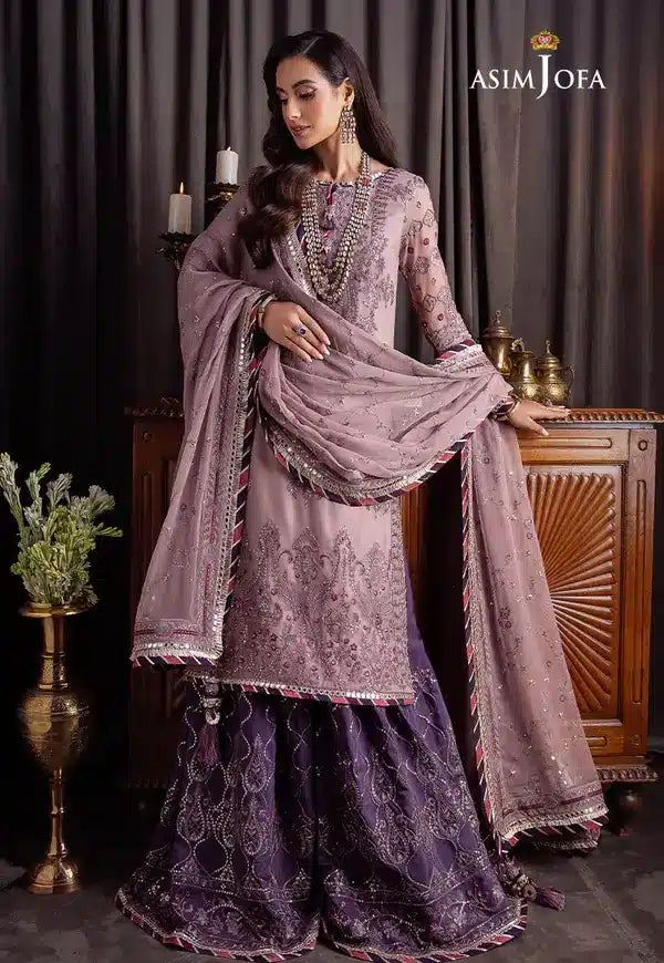 Asim Jofa | Bekhudi Luxury Chiffon 23 | AJBK-04 - by - Libasekhas UK - Registered Vendor of : Asim Jofa - 100% Original Designer Dresss