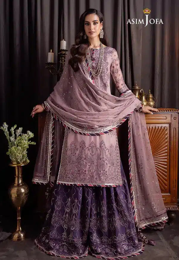Asim Jofa | Bekhudi Luxury Chiffon 23 | AJBK-04 - by - Libasekhas UK - Registered Vendor of : Asim Jofa - 100% Original Designer Dresss