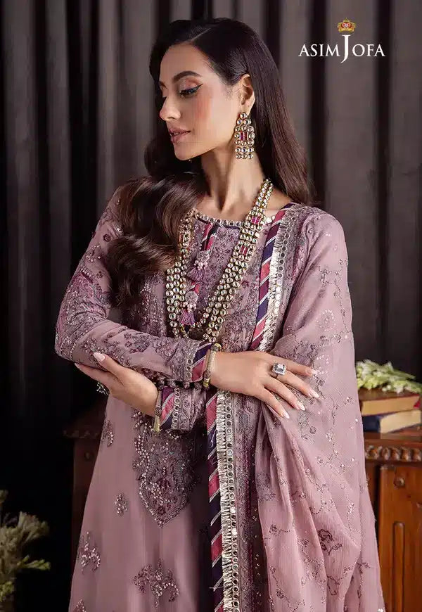 Asim Jofa | Bekhudi Luxury Chiffon 23 | AJBK-04 - by - Libasekhas UK - Registered Vendor of : Asim Jofa - 100% Original Designer Dresss