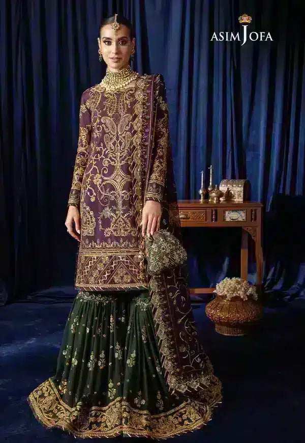 Asim Jofa | Bekhudi Luxury Chiffon 23 | AJBK-07 - by - Libasekhas UK - Registered Vendor of : Asim Jofa - 100% Original Designer Dresss
