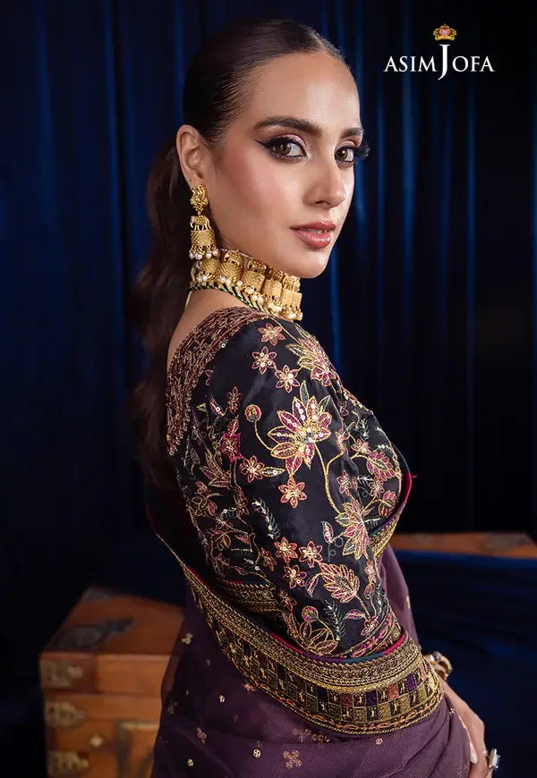 Asim Jofa | Bekhudi Luxury Chiffon 23 | AJBK-08 - by - Libasekhas UK - Registered Vendor of : Asim Jofa - 100% Original Designer Dresss
