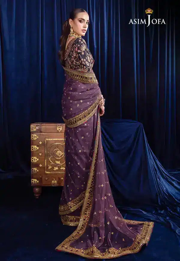 Asim Jofa | Bekhudi Luxury Chiffon 23 | AJBK-08 - by - Libasekhas UK - Registered Vendor of : Asim Jofa - 100% Original Designer Dresss