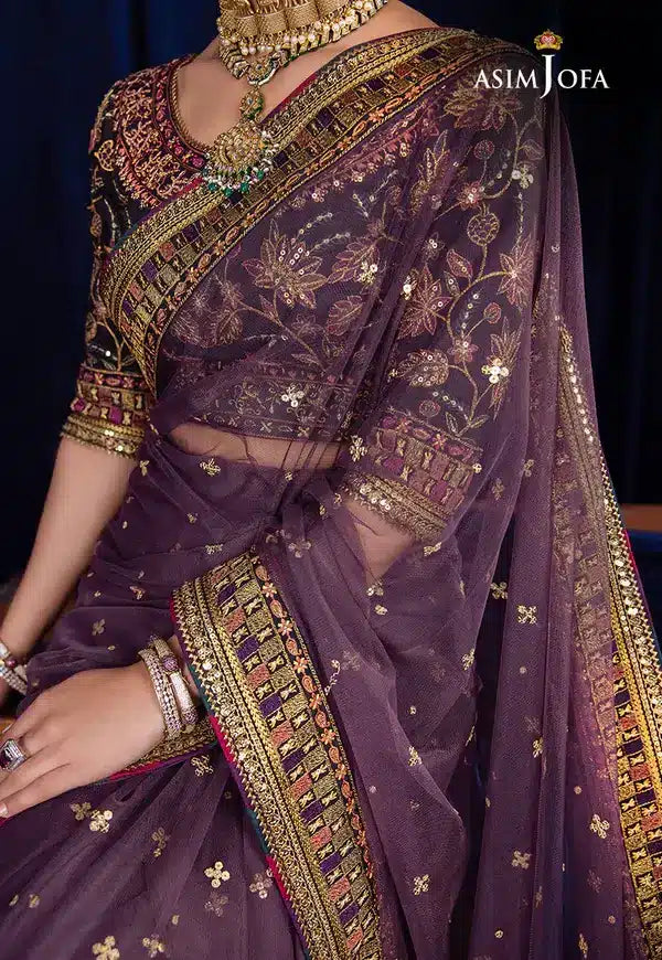Asim Jofa | Bekhudi Luxury Chiffon 23 | AJBK-08 - by - Libasekhas UK - Registered Vendor of : Asim Jofa - 100% Original Designer Dresss