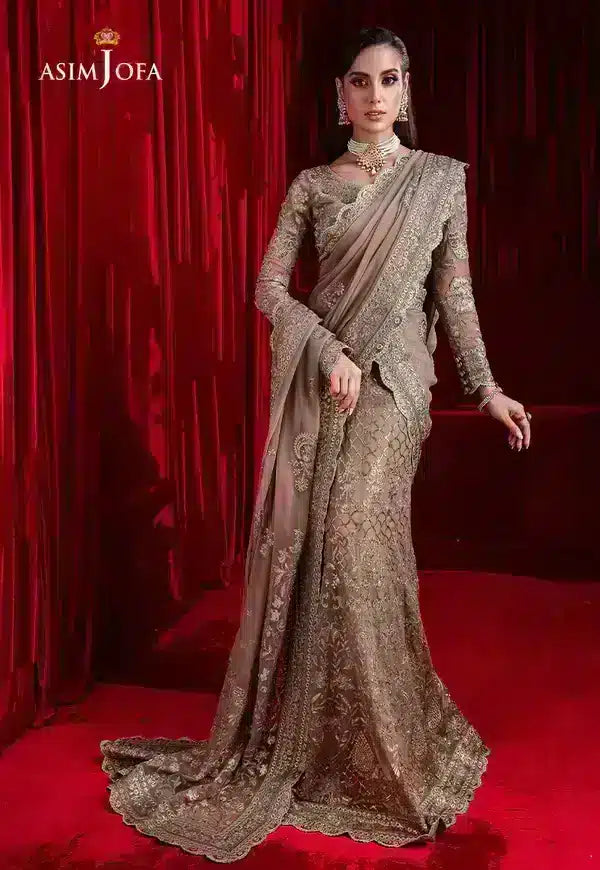Asim Jofa | Bekhudi Luxury Chiffon 23 | AJBK-10 - by - Libasekhas UK - Registered Vendor of : Asim Jofa - 100% Original Designer Dresss