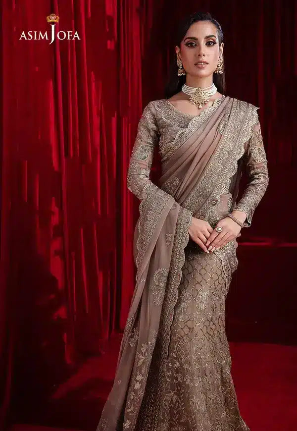 Asim Jofa | Bekhudi Luxury Chiffon 23 | AJBK-10 - by - Libasekhas UK - Registered Vendor of : Asim Jofa - 100% Original Designer Dresss