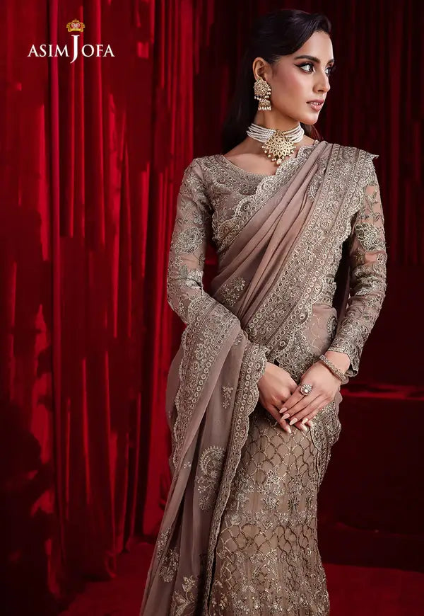 Asim Jofa | Bekhudi Luxury Chiffon 23 | AJBK-10 - by - Libasekhas UK - Registered Vendor of : Asim Jofa - 100% Original Designer Dresss