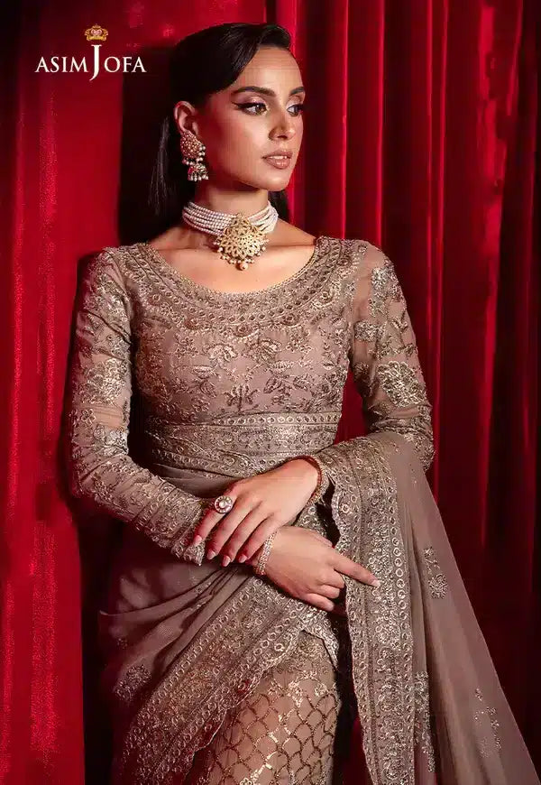 Asim Jofa | Bekhudi Luxury Chiffon 23 | AJBK-10 - by - Libasekhas UK - Registered Vendor of : Asim Jofa - 100% Original Designer Dresss