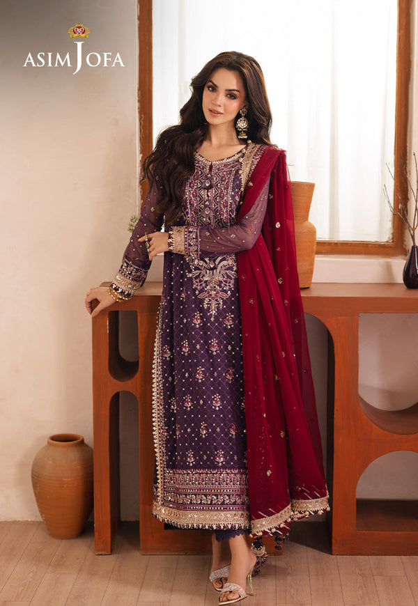 Asim Jofa | Heeriye Formals | AJHE-01 - by - Libasekhas UK - Registered Vendor of : Asim Jofa - 100% Original Designer Dresss