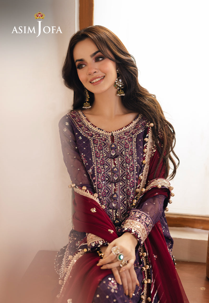 Asim Jofa | Heeriye Formals | AJHE-01 - by - Libasekhas UK - Registered Vendor of : Asim Jofa - 100% Original Designer Dresss