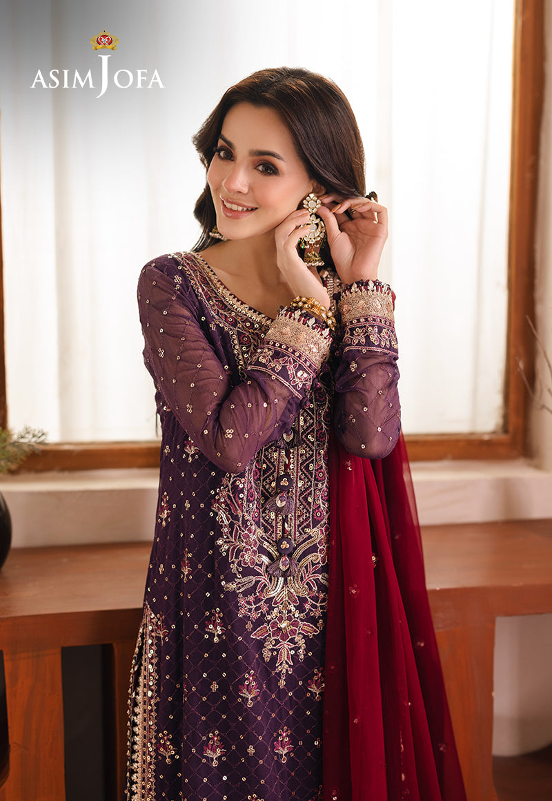 Asim Jofa | Heeriye Formals | AJHE-01 - by - Libasekhas UK - Registered Vendor of : Asim Jofa - 100% Original Designer Dresss
