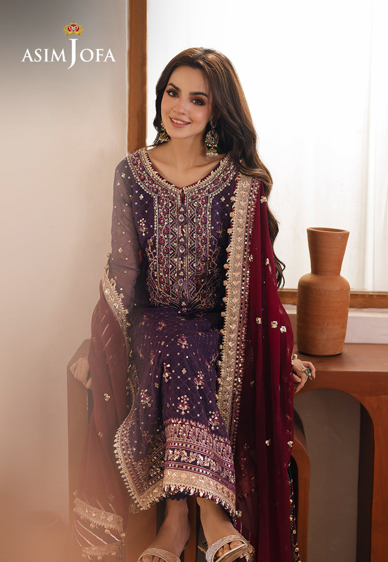 Asim Jofa | Heeriye Formals | AJHE-01 - by - Libasekhas UK - Registered Vendor of : Asim Jofa - 100% Original Designer Dresss
