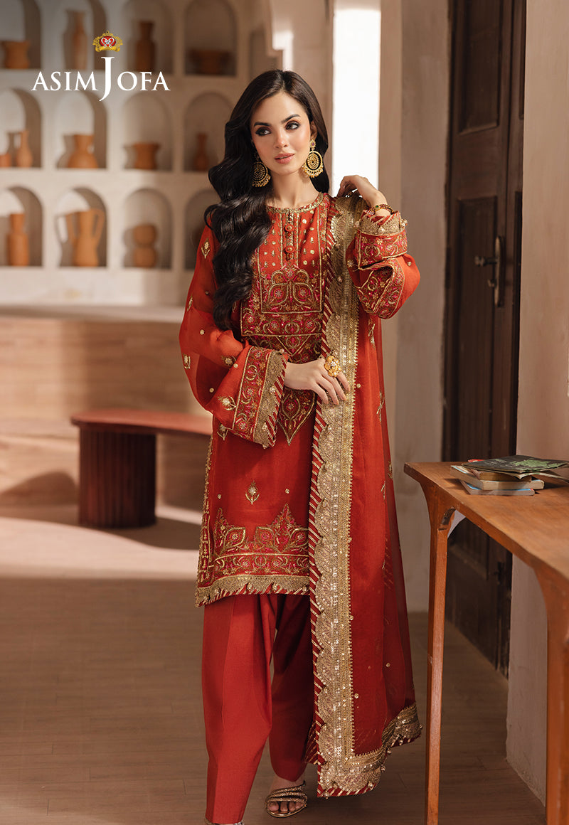 Asim Jofa | Heeriye Formals | AJHE-10 - by - Libasekhas UK - Registered Vendor of : Asim Jofa - 100% Original Designer Dresss