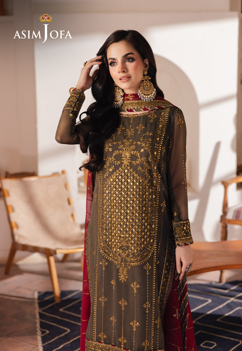 Asim Jofa | Heeriye Formals | AJHE-06 - by - Libasekhas UK - Registered Vendor of : Asim Jofa - 100% Original Designer Dresss