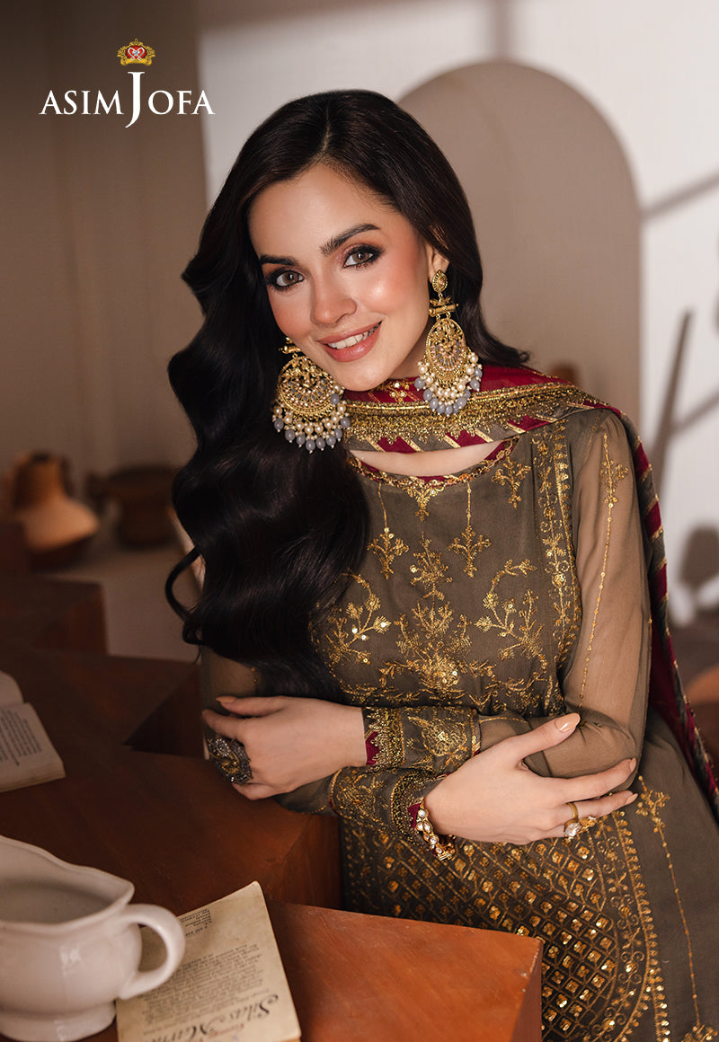 Asim Jofa | Heeriye Formals | AJHE-06 - by - Libasekhas UK - Registered Vendor of : Asim Jofa - 100% Original Designer Dresss