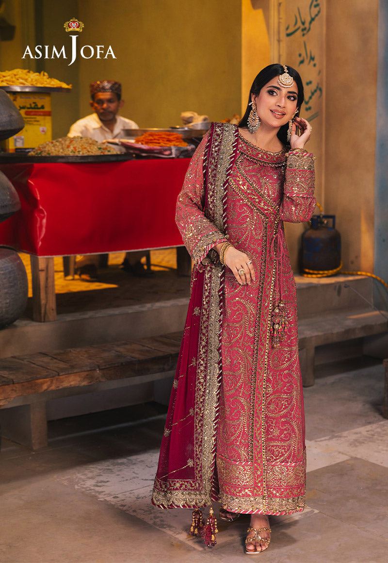 Asim Jofa | Chamkeli Formals 24 | AJKK-05 - by - Libasekhas UK - Registered Vendor of : Asim Jofa - 100% Original Designer Dresss