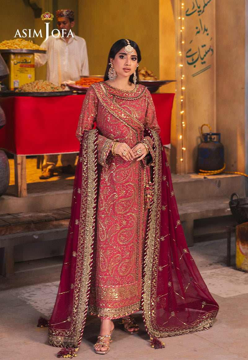 Asim Jofa | Chamkeli Formals 24 | AJKK-05 - by - Libasekhas UK - Registered Vendor of : Asim Jofa - 100% Original Designer Dresss