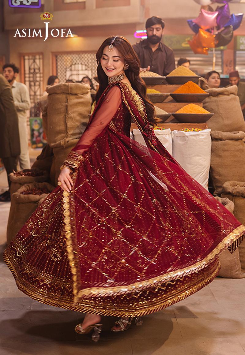 Asim Jofa | Chamkeli Formals 24 | AJKK-13 - by - Libasekhas UK - Registered Vendor of : Asim Jofa - 100% Original Designer Dresss