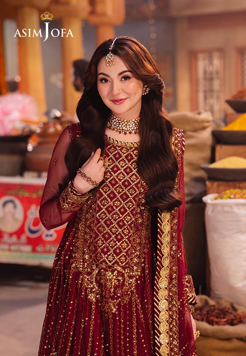 Asim Jofa | Chamkeli Formals 24 | AJKK-13 - by - Libasekhas UK - Registered Vendor of : Asim Jofa - 100% Original Designer Dresss