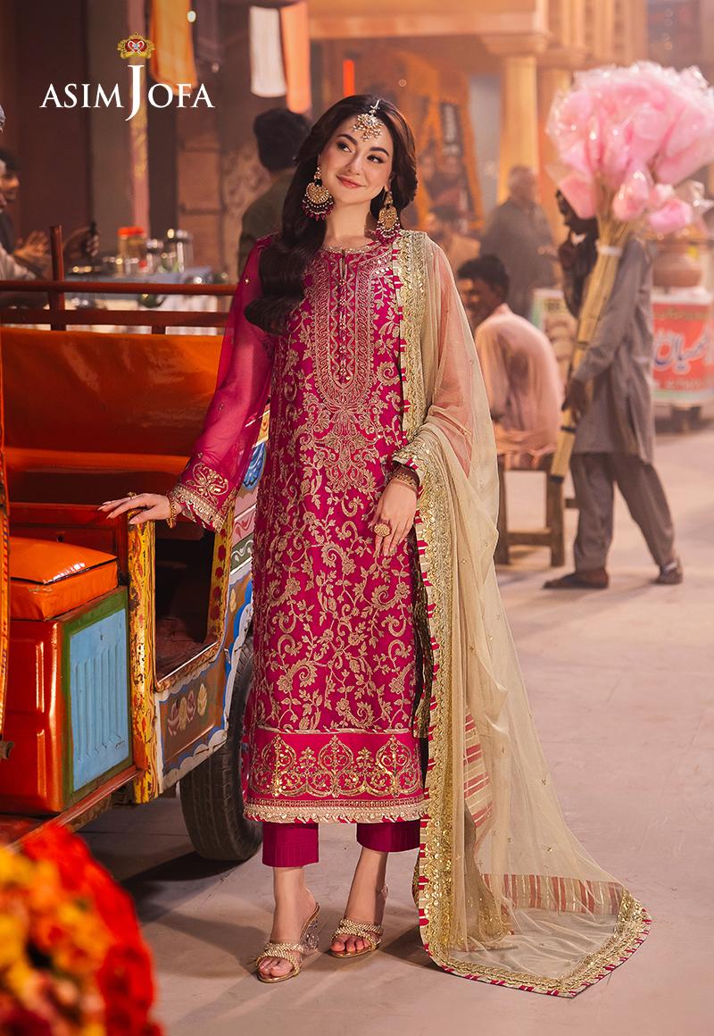 Asim Jofa | Chamkeli Formals 24 | AJKK-14 - by - Libasekhas UK - Registered Vendor of : Asim Jofa - 100% Original Designer Dresss