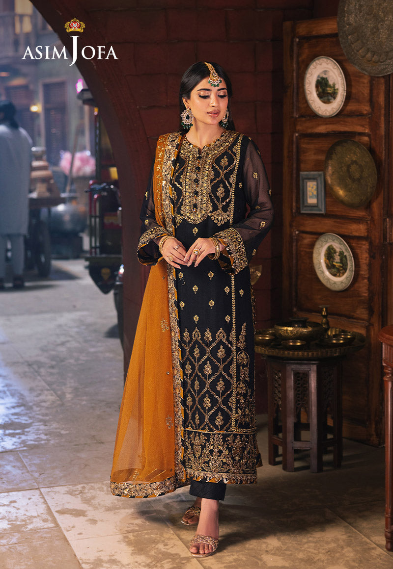 Asim Jofa | Chamkeli Formals 24 | AJKK-15 - by - Libasekhas UK - Registered Vendor of : Asim Jofa - 100% Original Designer Dresss