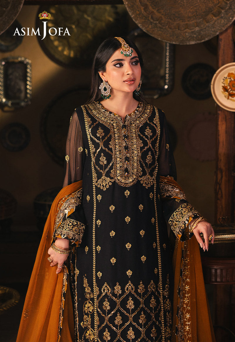 Asim Jofa | Chamkeli Formals 24 | AJKK-15 - by - Libasekhas UK - Registered Vendor of : Asim Jofa - 100% Original Designer Dresss