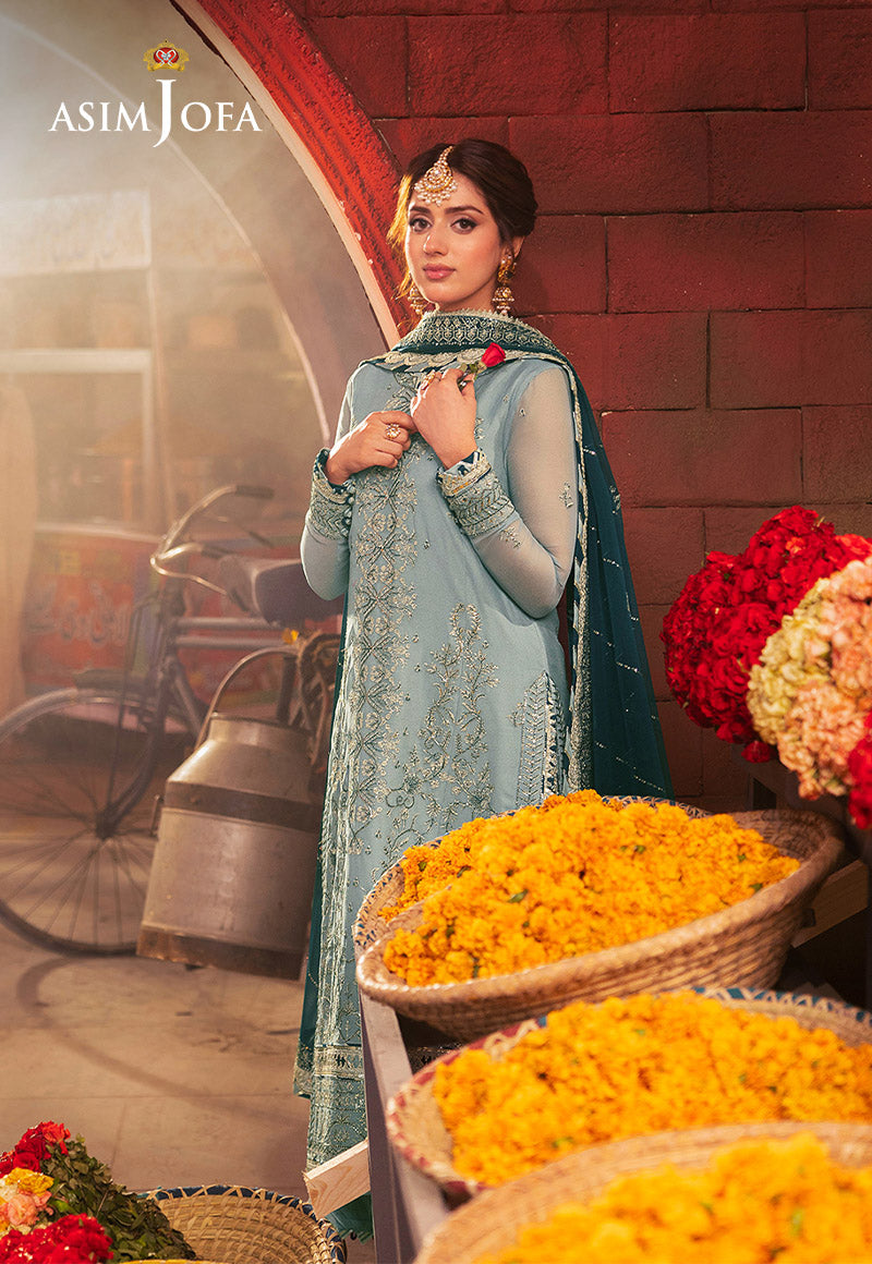 Asim Jofa | Chamkeli Formals 24 | AJKK-17 - by - Libasekhas UK - Registered Vendor of : Asim Jofa - 100% Original Designer Dresss