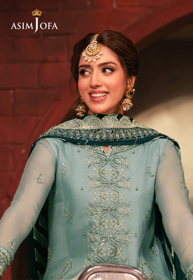 Asim Jofa | Chamkeli Formals 24 | AJKK-17 - by - Libasekhas UK - Registered Vendor of : Asim Jofa - 100% Original Designer Dresss