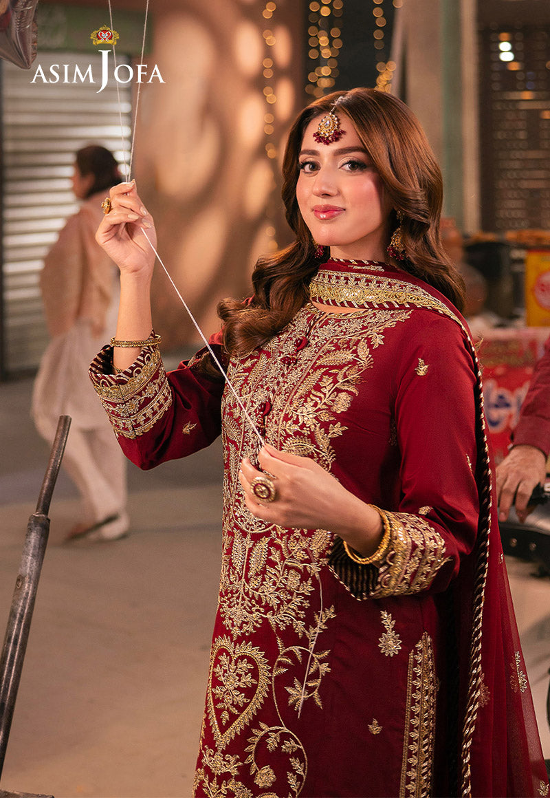 Asim Jofa | Chamkeli Formals 24 | AJKK-20 - by - Libasekhas UK - Registered Vendor of : Asim Jofa - 100% Original Designer Dresss