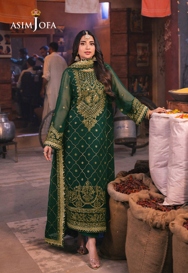 Asim Jofa | Chamkeli Formals 24 | AJKK-22 - by - Libasekhas UK - Registered Vendor of : Asim Jofa - 100% Original Designer Dresss