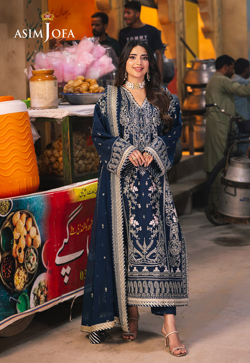 Asim Jofa | Chamkeli Formals 24 | AJKK-25 - by - Libasekhas UK - Registered Vendor of : Asim Jofa - 100% Original Designer Dresss