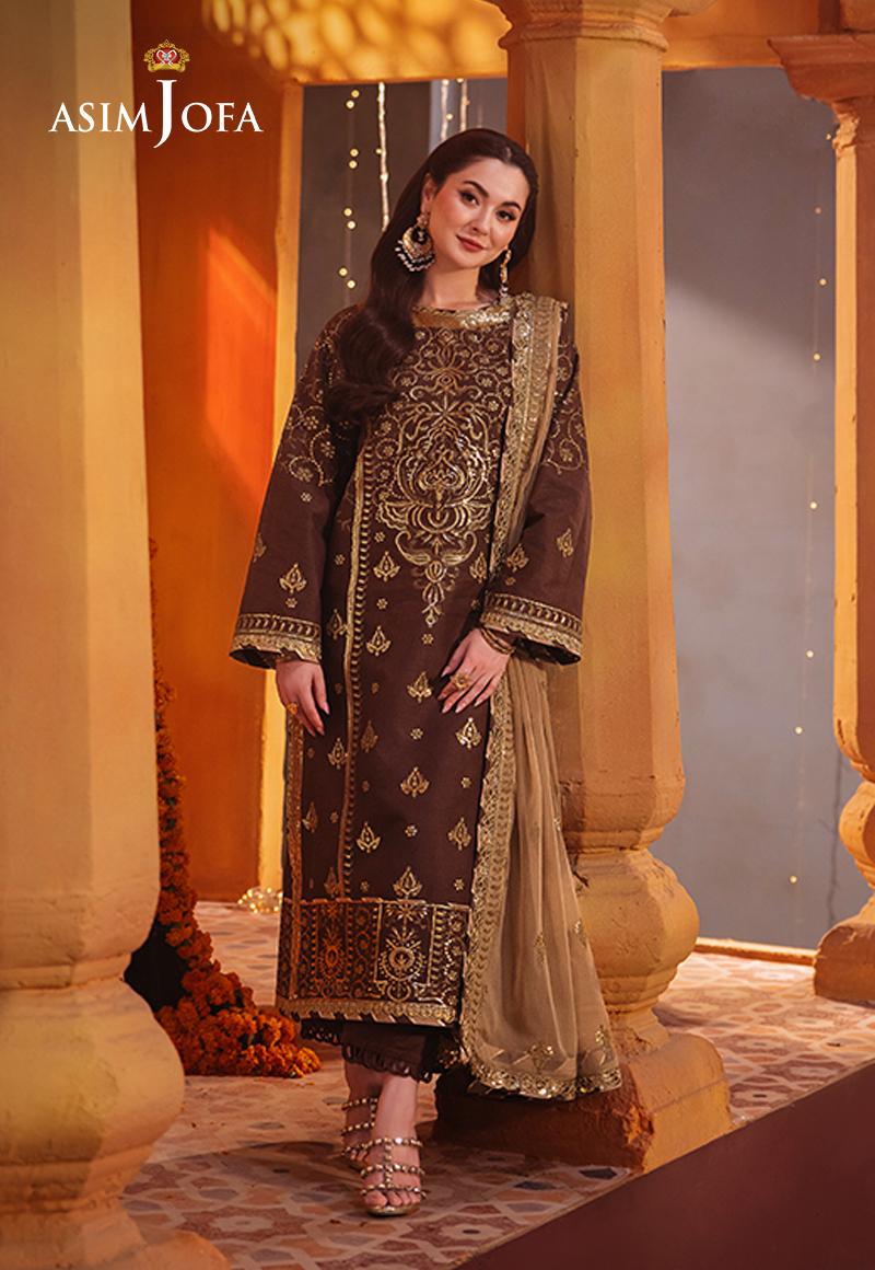 Asim Jofa | Chamkeli Formals 24 | AJKK-26 - by - Libasekhas UK - Registered Vendor of : Asim Jofa - 100% Original Designer Dresss