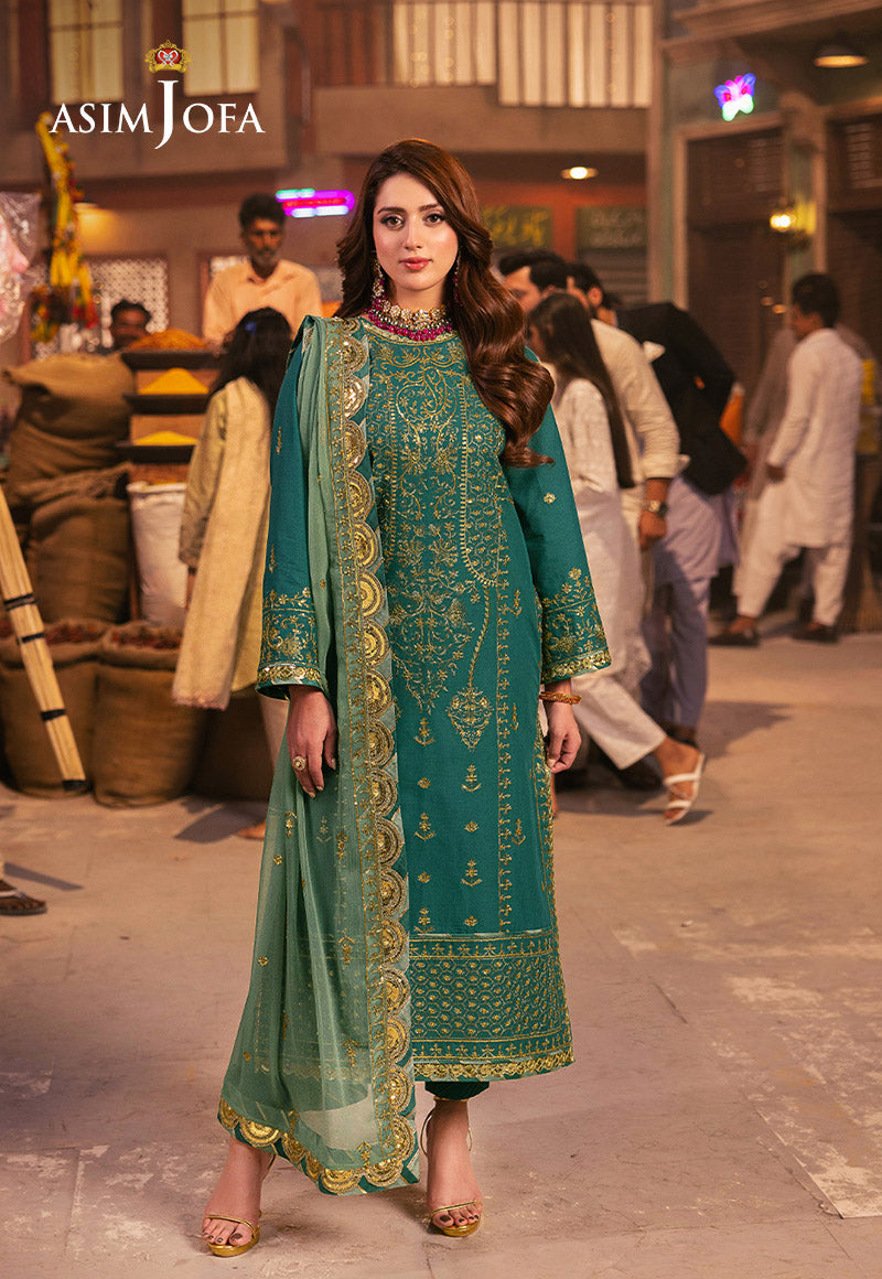 Asim Jofa | Chamkeli Formals 24 | AJKK-27 - by - Libasekhas UK - Registered Vendor of : Asim Jofa - 100% Original Designer Dresss