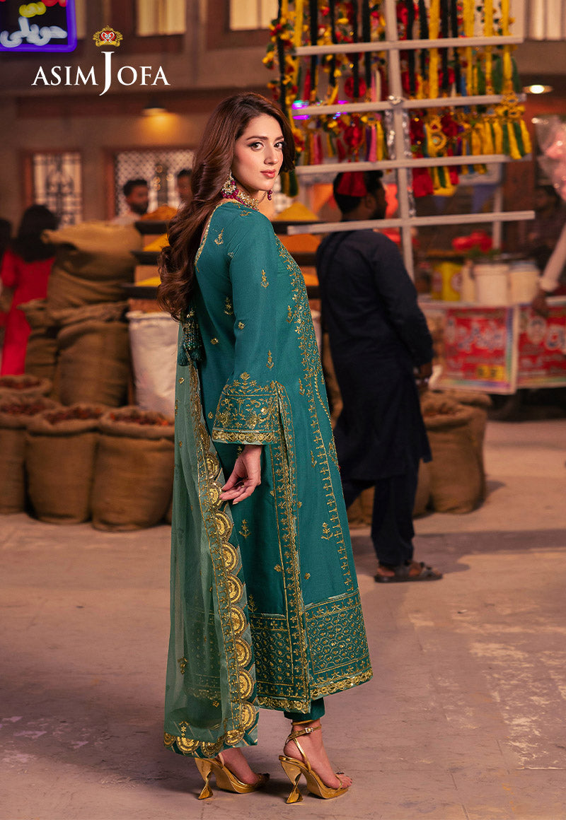 Asim Jofa | Chamkeli Formals 24 | AJKK-27 - by - Libasekhas UK - Registered Vendor of : Asim Jofa - 100% Original Designer Dresss