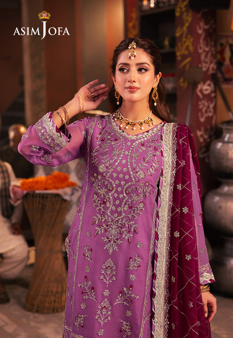Asim Jofa | Chamkeli Formals 24 | AJKK-28 - by - Libasekhas UK - Registered Vendor of : Asim Jofa - 100% Original Designer Dresss