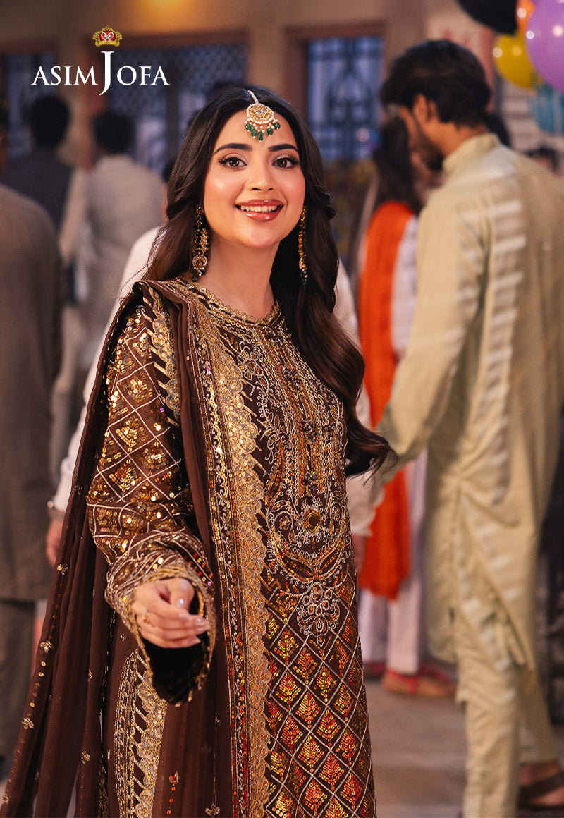 Asim Jofa | Chamkeli Formals 24 | AJKK-30 - by - Libasekhas UK - Registered Vendor of : Asim Jofa - 100% Original Designer Dresss