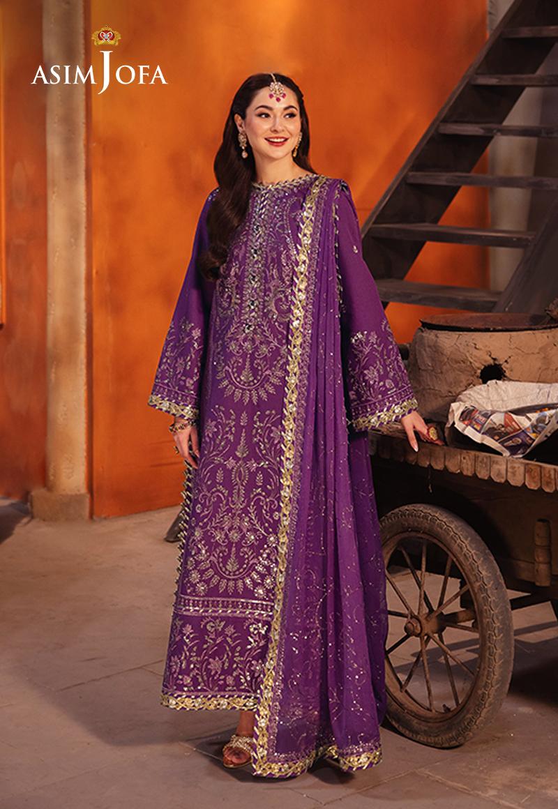 Asim Jofa | Chamkeli Formals 24 | AJKK-07 - by - Libasekhas UK - Registered Vendor of : Asim Jofa - 100% Original Designer Dresss