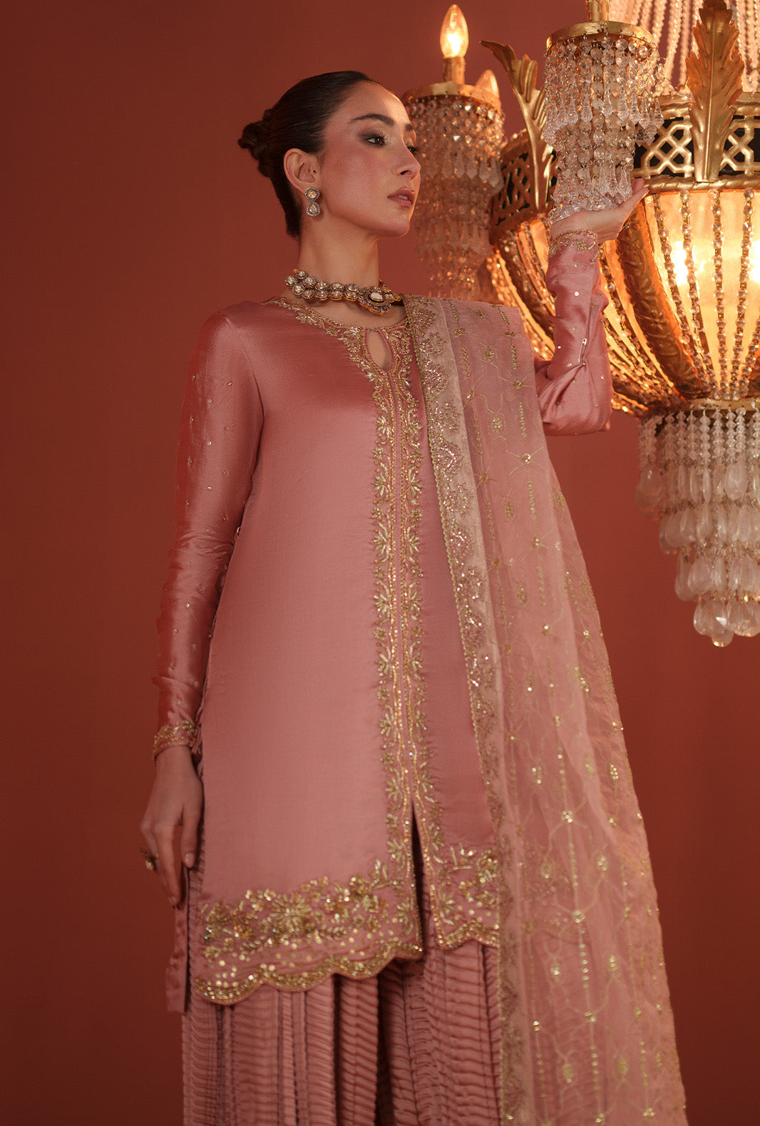 AJR Couture | Modern Muse Luxe Pret | Aureline - by Libasekhas UK - Registered Vendor of : AJR Couture - 100% Original Designer Dress