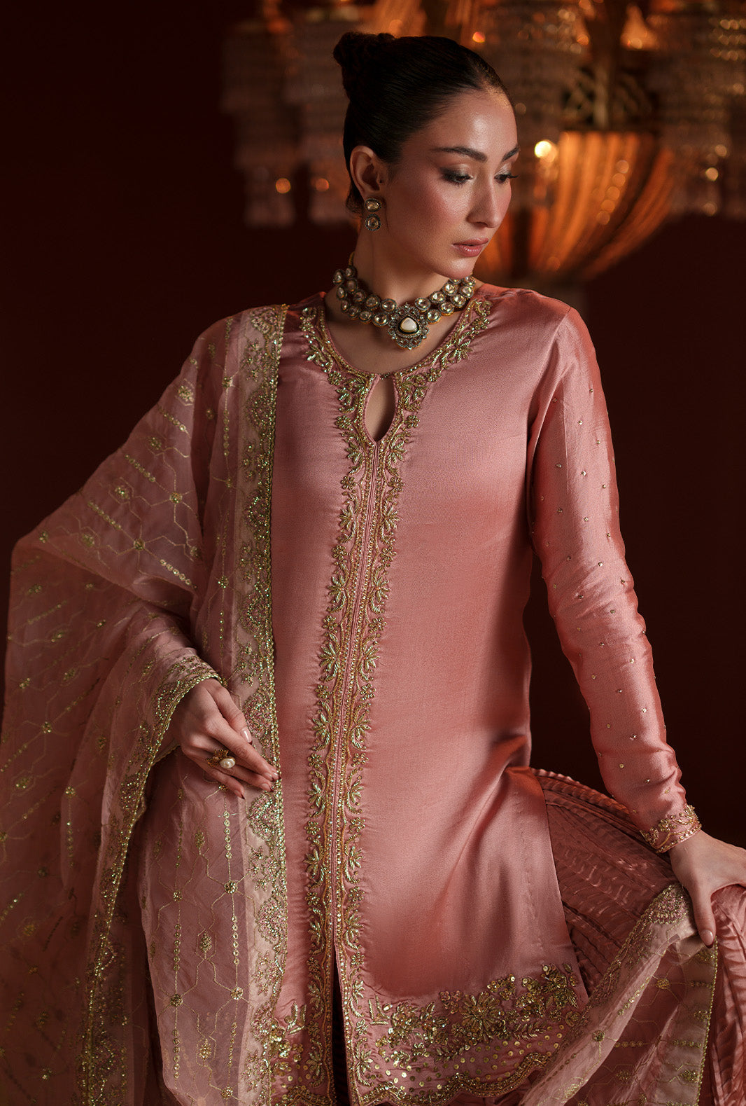 AJR Couture | Modern Muse Luxe Pret | Aureline - by Libasekhas UK - Registered Vendor of : AJR Couture - 100% Original Designer Dress