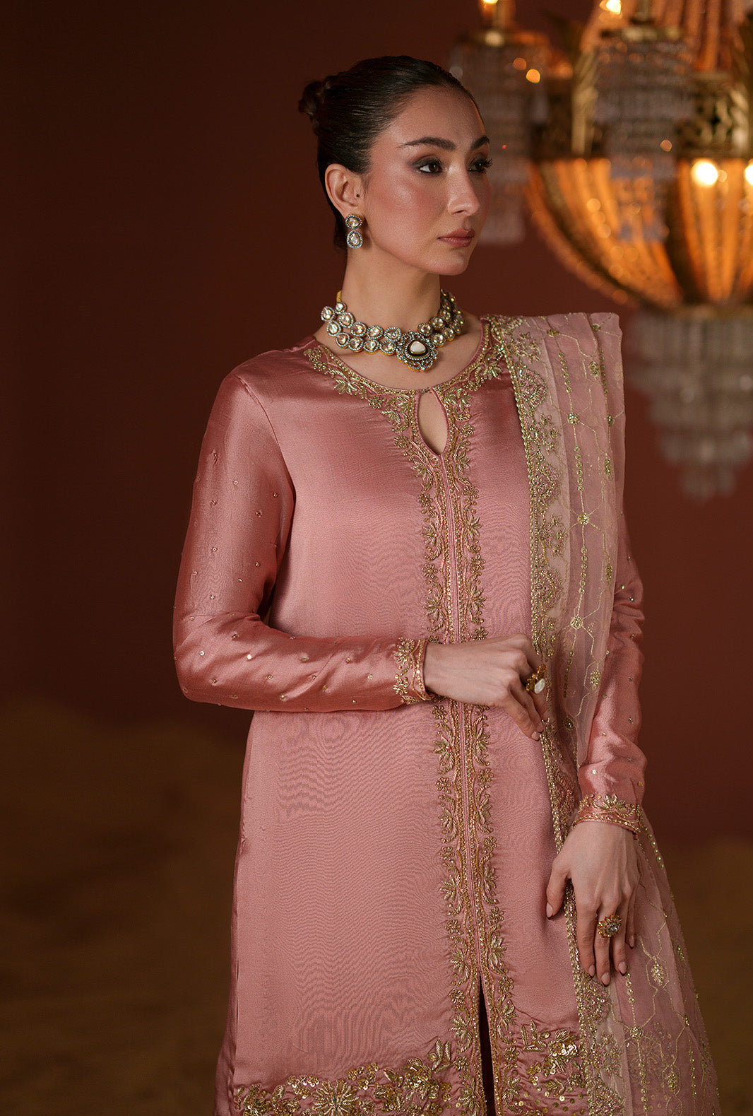 AJR Couture | Modern Muse Luxe Pret | Aureline - by Libasekhas UK - Registered Vendor of : AJR Couture - 100% Original Designer Dress