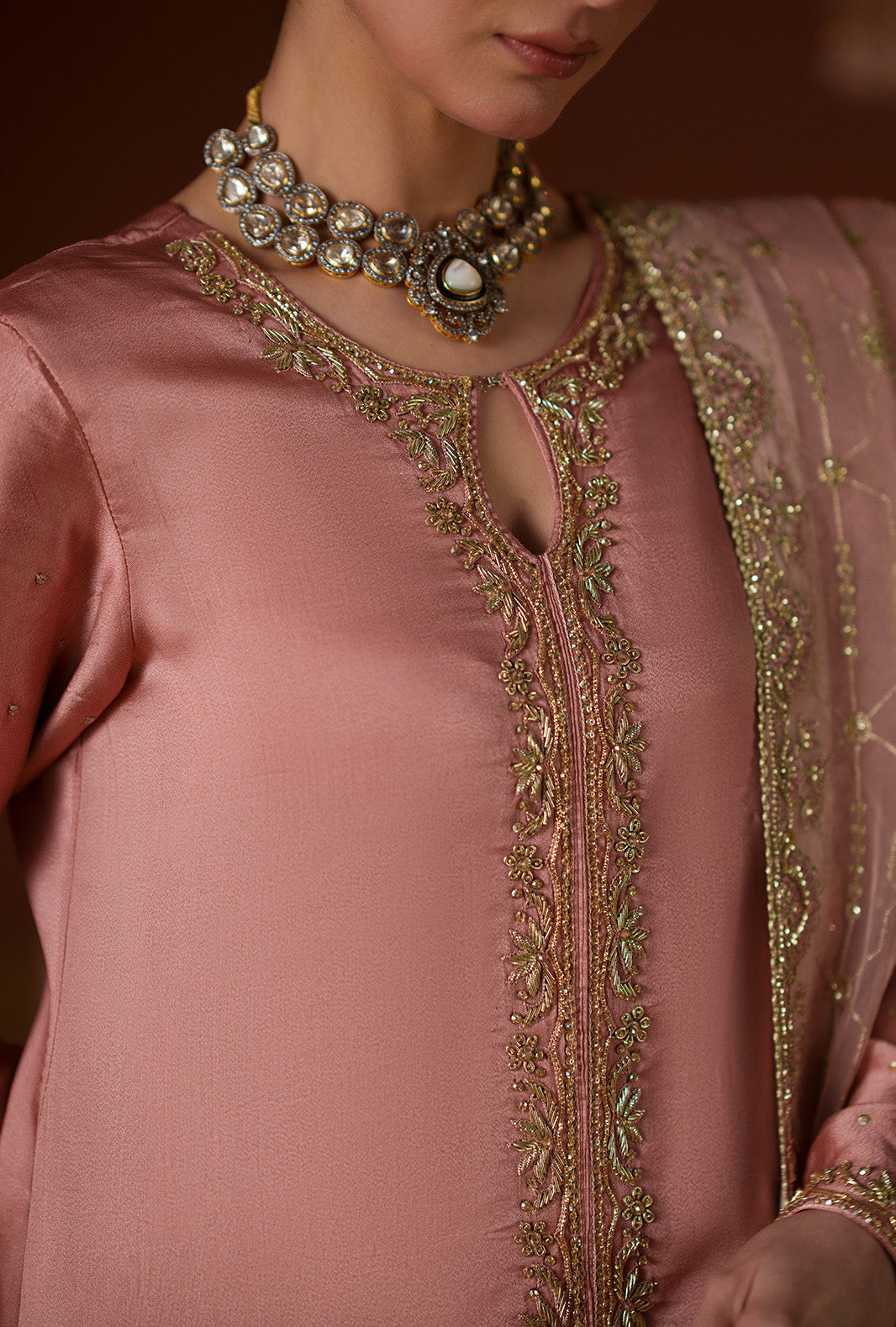 AJR Couture | Modern Muse Luxe Pret | Aureline - by Libasekhas UK - Registered Vendor of : AJR Couture - 100% Original Designer Dress