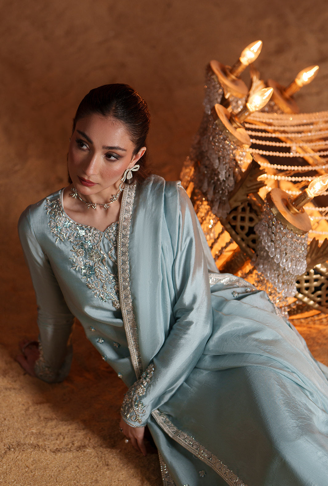 AJR Couture | Modern Muse Luxe Pret | Nysa - by Libasekhas UK - Registered Vendor of : AJR Couture - 100% Original Designer Dress