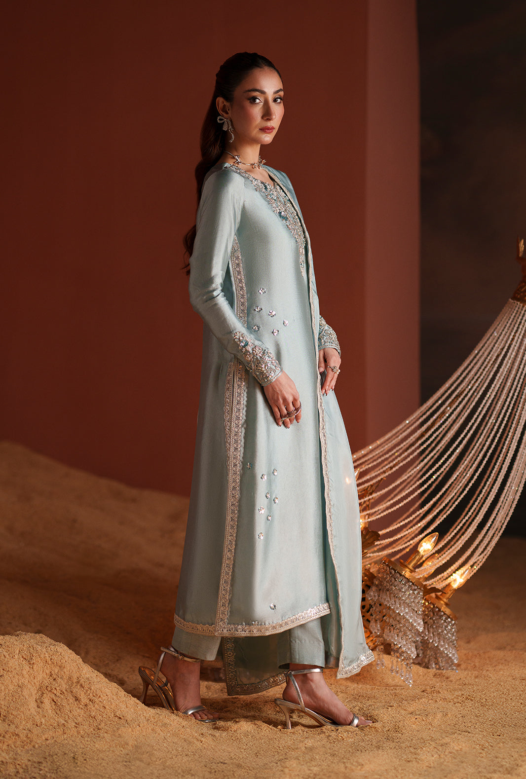 AJR Couture | Modern Muse Luxe Pret | Nysa - by Libasekhas UK - Registered Vendor of : AJR Couture - 100% Original Designer Dress