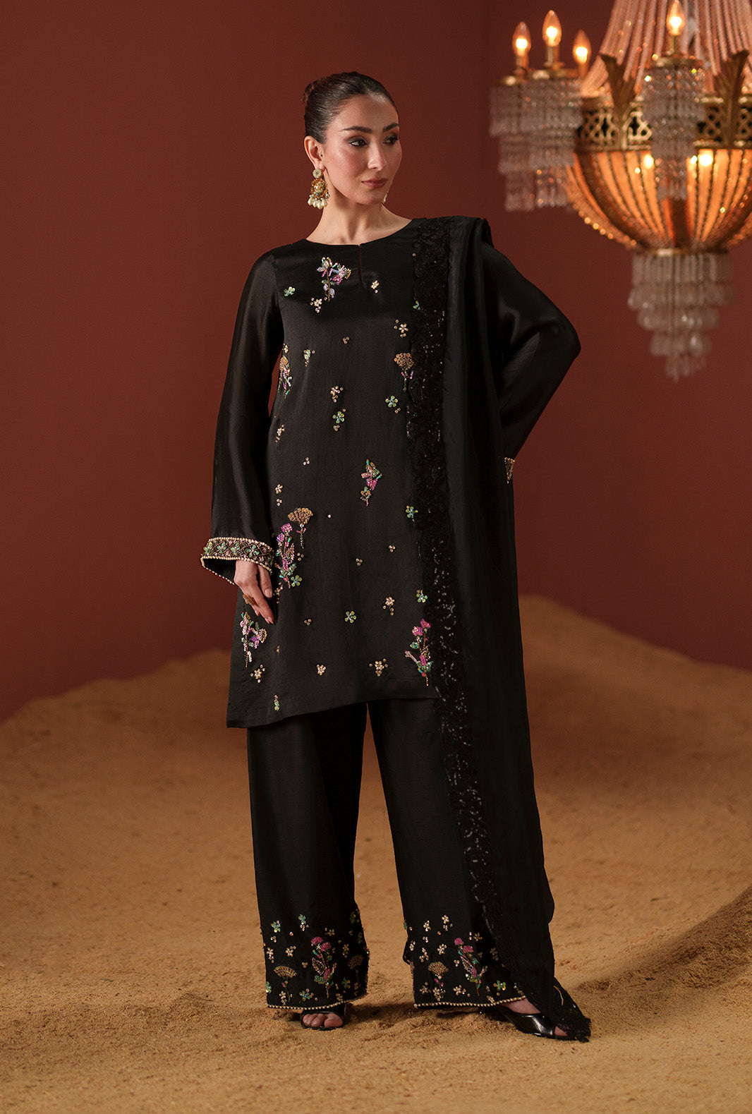 AJR Couture | Modern Muse Luxe Pret | Mireya - by Libasekhas UK - Registered Vendor of : AJR Couture - 100% Original Designer Dress