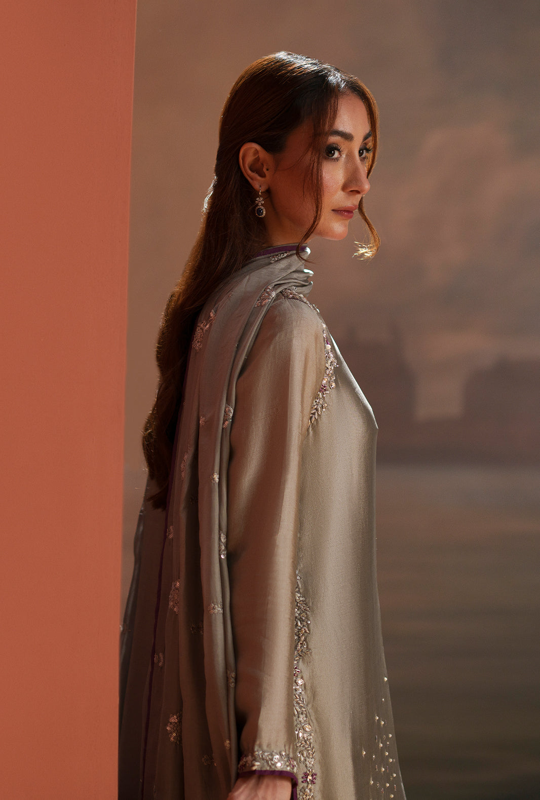 AJR Couture | Modern Muse Luxe Pret | Elara - by Libasekhas UK - Registered Vendor of : AJR Couture - 100% Original Designer Dress